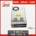 400W 15VDC AC /DC Switching Power Supply with Cooling Fan